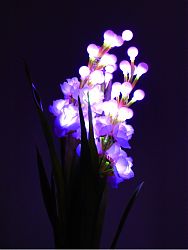 Set 3 fiori pink 85cm 60 LEDs