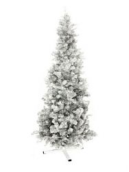 Albero di Natale "FUTURA" argento - metalizzato, 210cm